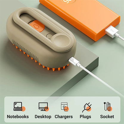 HeatBrush Pro – The Self-Cleaning Heated Pet Hair Remover